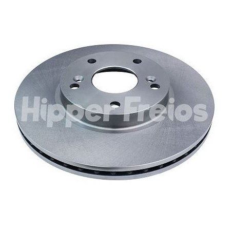 Par Disco de Freio Dianteiro HONDA CIVIC/HRV Ventilado - HIPPER FREIOS HF700F