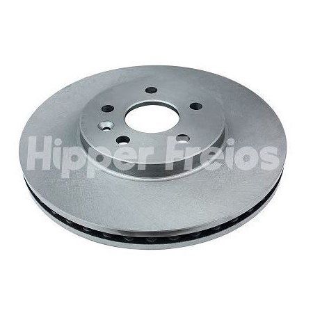 Par Disco de Freio Dianteiro CHEVROLET - GM TRACKER Ventilado - HIPPER FREIOS HF308A